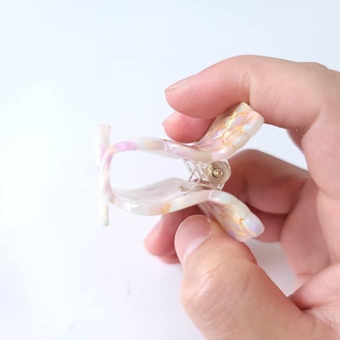 Conch Claw Clip,Ocean Hair Clip,Acetate Hair Clips,Small Claw Clips for Women