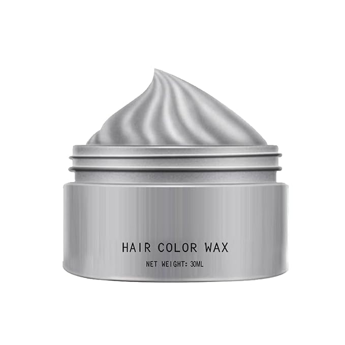 Hair Color Wax - 30ml Temporary Washable Hair Dye, Style and Color Easily for Women Men Teens and Kids, Styling Cream for Parties Cosplay Halloween, Vibrant Fun Colors Easy to Apply Wash