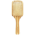 Bamboo Wood Hair Brush Large Paddle for Women, Natural Bamboo Wooden Bristles Scalp Massager, Flat Detangling Hairbrush Fit All Types Hair