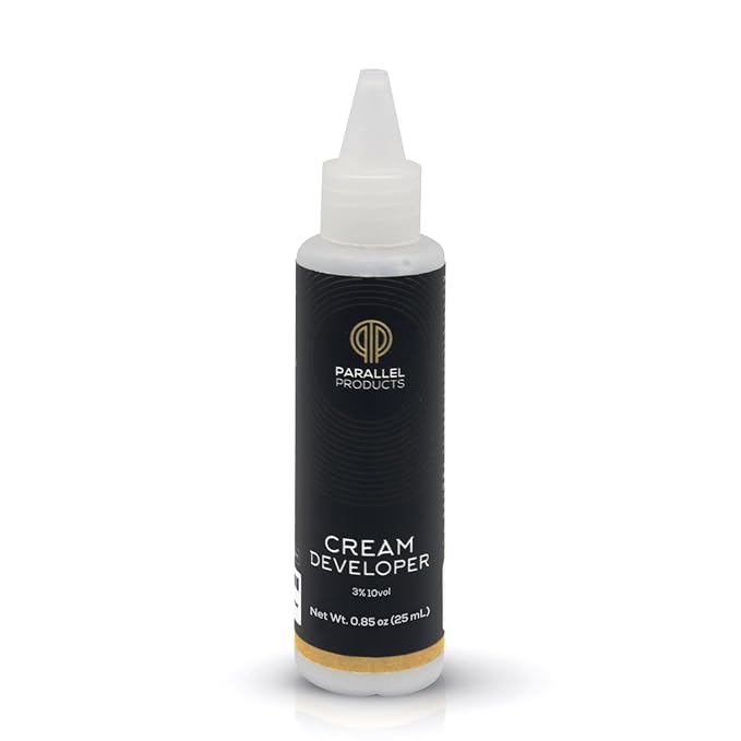 Parallel Products - 3% 10 Volume Tint Developer - 25mL - Oxidant for Coloring - Mix with Luxe Spot Color Cream Dye/Kit