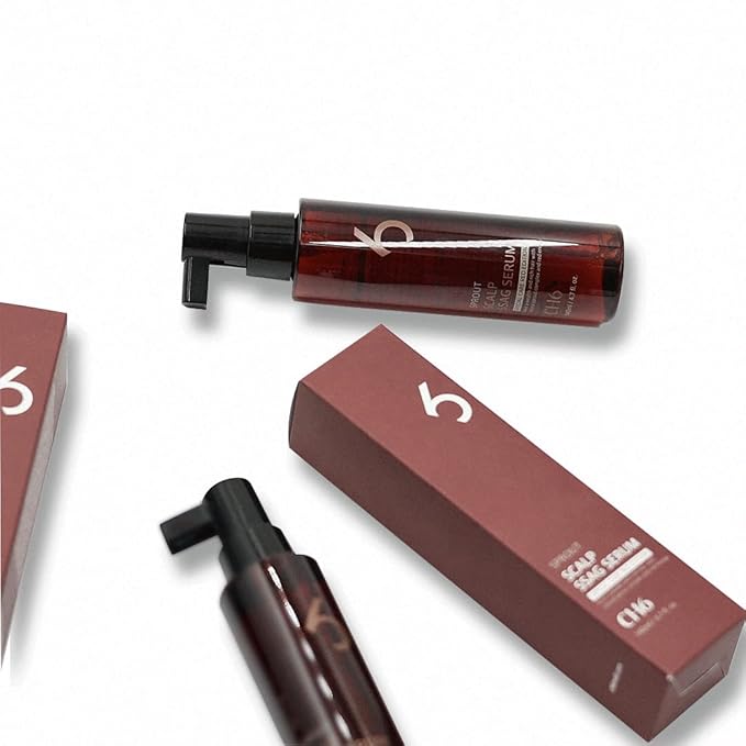 Scalp Ssag Serum Red Edition Hair Regrowth and Thinning Recover Condition Strengthen Root Antioxydant Sprout Extracts 140ml