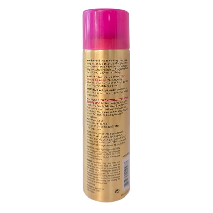 STYLE EDIT LIGHT BLONDE Root Concealer Touch - Up Spray, (Multiple Colors Available) 4 Ounce PACK OF 5
