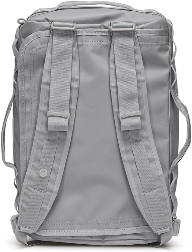 Baboon to the Moon Go-Bag Mini Duffle Bag - Detachable Straps, Small Gym Bag, Travel Duffel Bags for Women and Men, Duffle Bag for Travel, Backpack, Overnight Bag (Alloy)