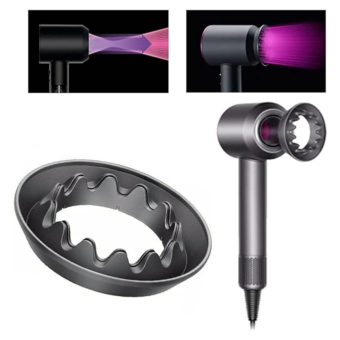 Gentle Air Nozzle Attachments 969749-01 for Dyson Supersonic Hair Dryer HD01,HD02,HD03 Iron Color