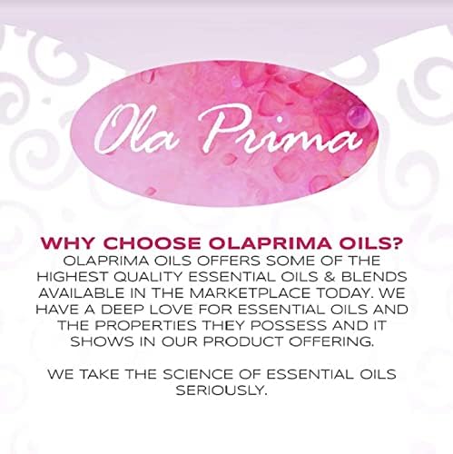Ola Prima Oils Lemon Essential Oil 16oz Bulk, Essential Oil for Aromatherapy, Diffusers, Candle Making, and Household Cleaning