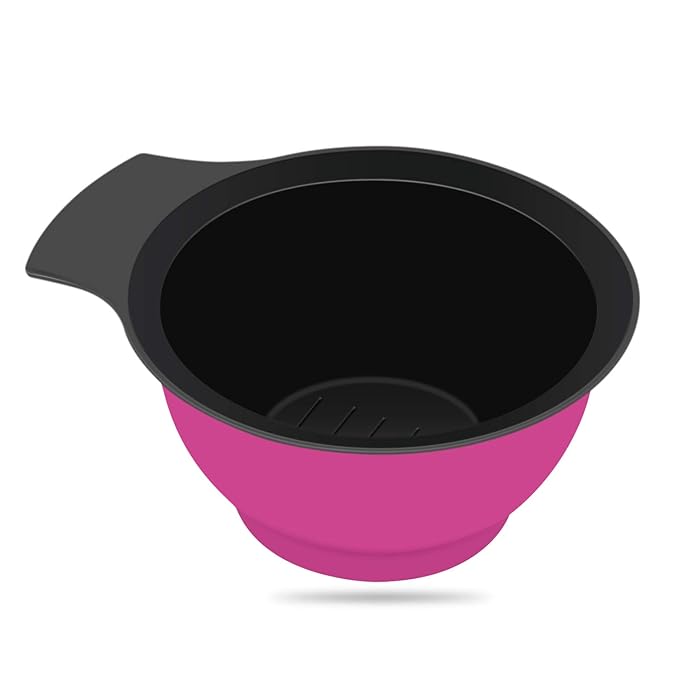 Hair Dye Bowl, Professional Hair Color Bowls, Plastic Mixing Tint Bowl Set Kit, Stackable DIY Hair Dye Tools Assorted Colors for Home and Salon Uses