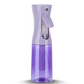 Spray Bottle for Hair (6.8OZ /200ML) Continuous Ultra Fine Mist Sprayer for Hair, Salons, Barber, Plants, Skin Care, Cleaning 1 Pack CLEAR PURPLE