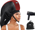Bonnet Hair Dryer, Ideal Hair Diffuser for Curly Hair， Your Ultimate Solution - Spacious Capacity Blow Dryer Cap for Rapid Styling of Curls