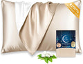 Utukky 100% Mulberry Silk Pillowcase 22 Momme - Ultra Premium 6A Grade Silk Pillow Case - Envelope Enclosure - Breathable Cooling Pillow Cover