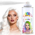 Halloween Hair Spray,Temporary Hair Color Spray for Women Kids Men,Washable Hairspray,Colored Hair Spray,Color Hairspray for Halloween,Party,Cosplay,Christmas Day (01#White)