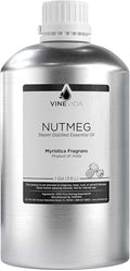 VINEVIDA Nutmeg Essential Oil - Gallon Nutmeg Oil Undiluted - Bulk Gallon Essential Oil for Soap Making & Candle Scents - 8 lbs