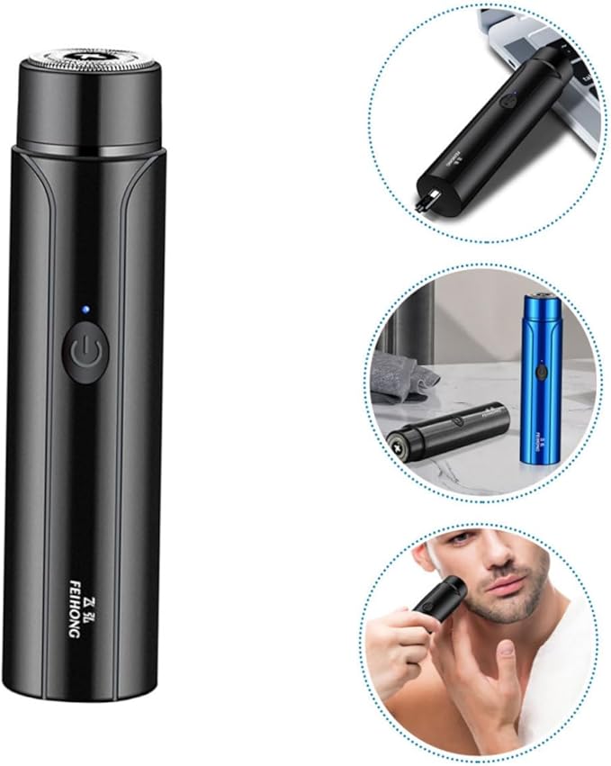 Beard Trimmer for Men Hair Trimmer for Men Shavers for Compact Travel Shaver Wear Resistant Easy to Use Outdoor Activity Personal Care