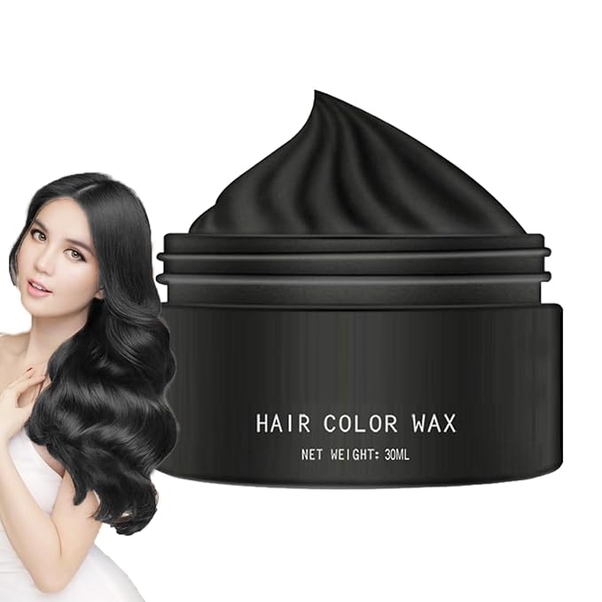 Hair Color Wax - 30ml Temporary Washable Hair Dye, Style and Color Easily for Women Men Teens and Kids, Styling Cream for Parties Cosplay Halloween, Vibrant Fun Colors Easy to Apply Wash