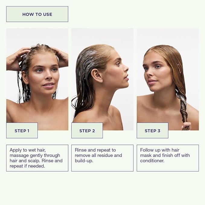 Maria Nila Sheer Silver, Shampoo 3.4 Fl Oz, Neutralizes Golden Shades, Violet Pigments Gives Cool Tone, 100% Vegan & Sulfate/Paraben free
