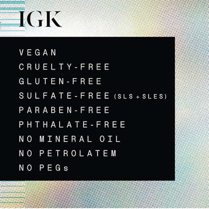 IGK Antisocial Dry Hair Mask (Pack of 2) Overnight Treatment | Bond-Building Treatment | Hydrates & Repairs | Leave-In | 5oz Each