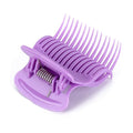 Tbestmax 24 Hot Roller Clips for Hair Curler Claw Clip Replacement Hair Section Styling for Women Girls Purple