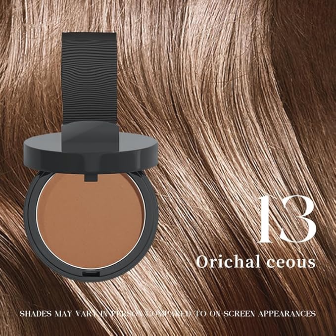 Maycheer Hairline Powder for Women - Hair Rich Shading Powder, 30 Colors Magic Root Cover Up (Orichal Ceous 13)