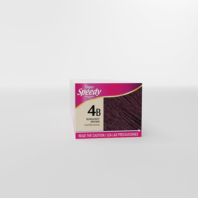 Bigen Speedy Conditioning Color Refill: 4B Burgundy Brown - 3 Pack