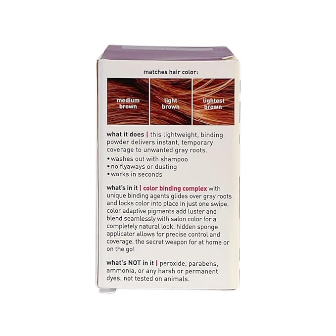 Style Edit Root Touch Up Powder for Medium Brown Hair | Cover Up Hair Color for Grays and Roots Coverage | Mineral Infused Binding Hairline Powder 2 Pack