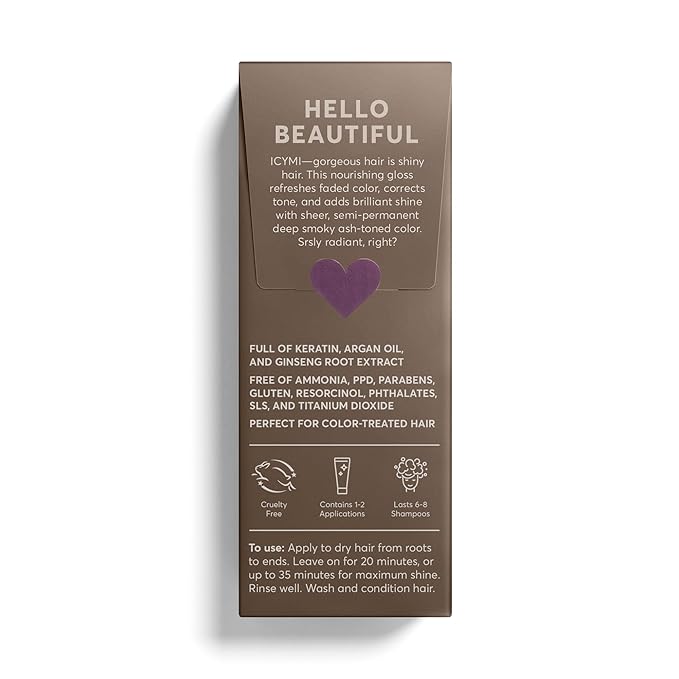 Madison Reed Color Reviving Gloss, Espresso - Brown, Semi-Permanent Hair Dye, Enhances Hair Color & Corrects Tone, Adds Brilliant Shine, Keratin & Argan Oil, 4 Fl Oz (118 mL)