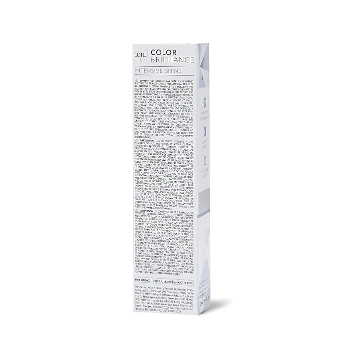 Ion 1VR Radiant Black Raspberry Permanent Creme Hair Color 1VR Radiant Black Raspberry