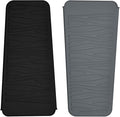 2 Pack Silicone Heat Resistant Travel Mat Pouch for Straighteners, Curling Wands, Flat Irons, and Hot Hair Styling Tools