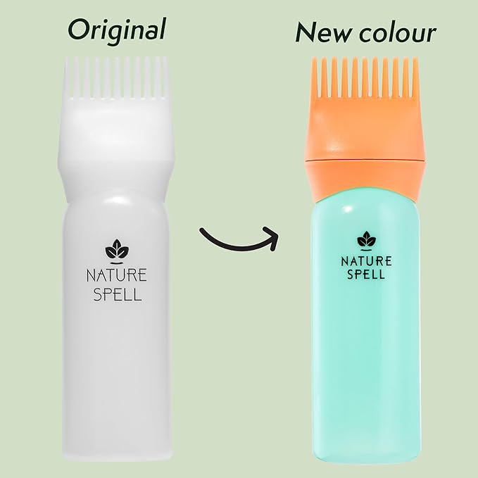 Nature Spell Rosemary Oil For Hair Growth With Root Comb Applicator, Pre-Diluted Hair & Scalp Oil Nourishes Dry, Damaged Hair, For Women & Men, 5.07 Fl Oz