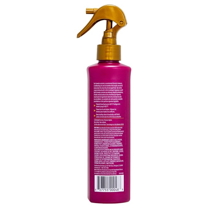 Infusium Repair and Replenish Heat Protector - Nourishing Heat Protection Spray for Hair with Vitamin E and Avocado Oil - Moisture Lock - 7.6 oz