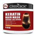 Keratin Hair Mask,Keratin Hair Treatment 250g Hair Mask for Dry Damaged Hair,Deep Conditioning Hair Treatment Mask Repair Treatment Damage Hair Root,Natural Deep Conditioner Hydrating Hair Care Gifts
