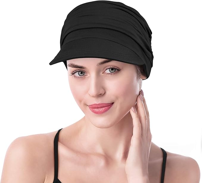 Soft Bamboo Baseball Cap for Chemo Women