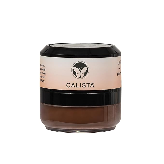 CALISTA Root Touch-Up | Temporary Gray Concealer | Cover Thinning Hair | Water & Sweat Resistant| All Hair Types | 0.35 oz.
