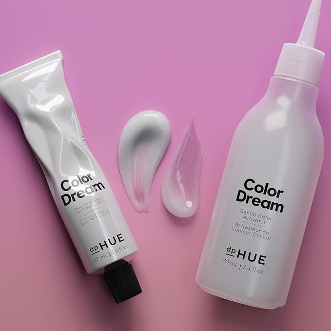 dpHUE Color Dream, Dark Brown - Ammonia-Free, Demi-Permanent Hair Color - Lasts 16 Washes - Boosts Shine - Cruelty Free, Paraben Free, Sulfate Free, Leaping Bunny Certified - 4 oz
