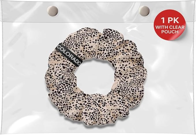 SUNDAYSILKS™ Luxurious Mulberry Silk Scrunchies for Women & Girls | No-Slip, Silky Hair Ties for Natural, Curly, Thin or Thick Hair | Gentle Hold for Ponytails & Sleep | Mini to Large Sizes [1 Pack]