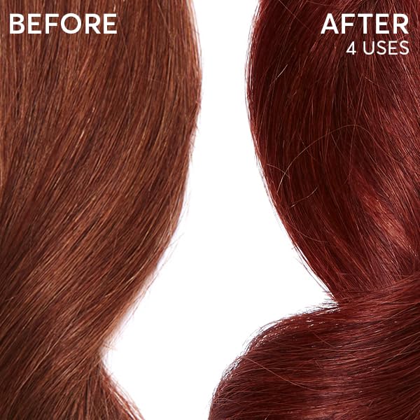 Madison Reed Color Therapy, Rubino, Color Depositing Hair Mask & Deep Conditioning Treatment, Intensely Hydrating, Refreshes Color & Tone, Keratin & Argan Oil, 4 Fl Oz (118 mL)
