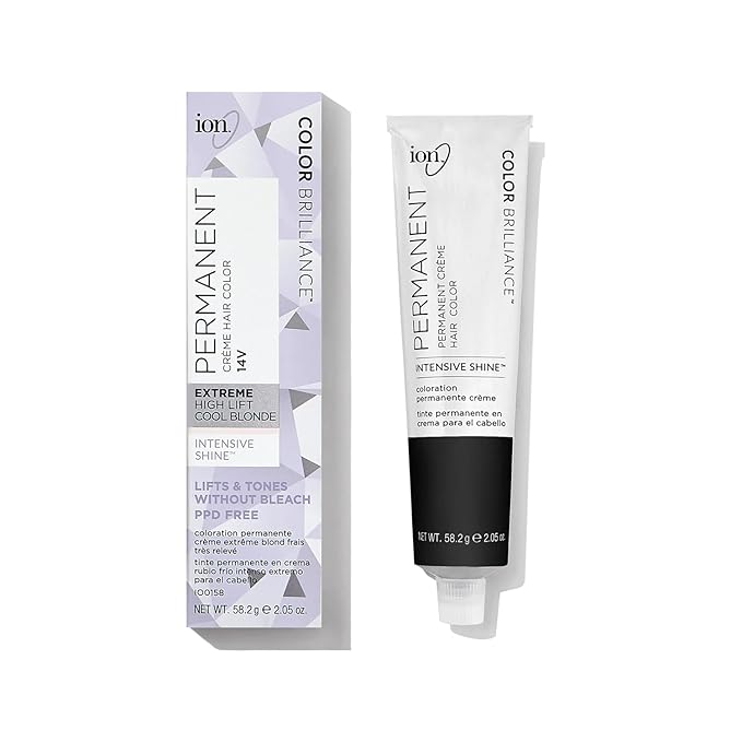 Ion High Lift Cool Blonde Permanent Creme Hair Color