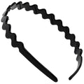 Camila Paris CP3295 French Headband for Women, Black, Strong Hold Grip Women's Hair Band, Ligth and Very Flexible, No Slip and Durable Styling Girls Hair Accessories, Made in France