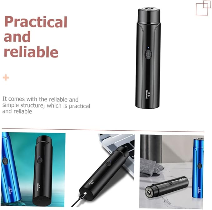 Beard Trimmer for Men Hair Trimmer for Men Shavers for Compact Travel Shaver Wear Resistant Easy to Use Outdoor Activity Personal Care