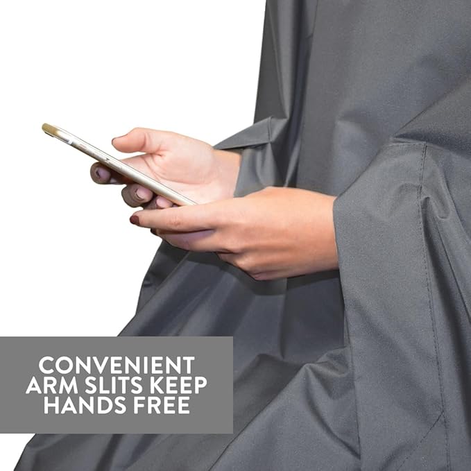 Betty Dain Hands-Free All-Purpose Bleach Proof Cape, 45" W x 58" L, Chemical, Color, Waterproof Polyester, Machine Washable