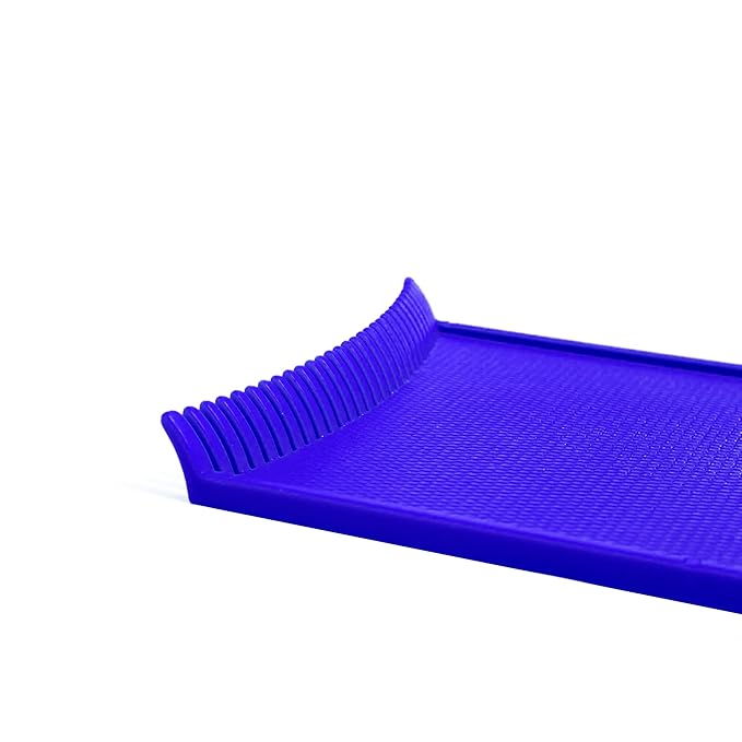 Authentic Cooboard Balayage Board with Teeth | Original Highlighting Paddle from The Maker of Cooboard Hair Highlighting Kit | Easy to Clean, Sturdy, Lightweight (Cooboard Blue)