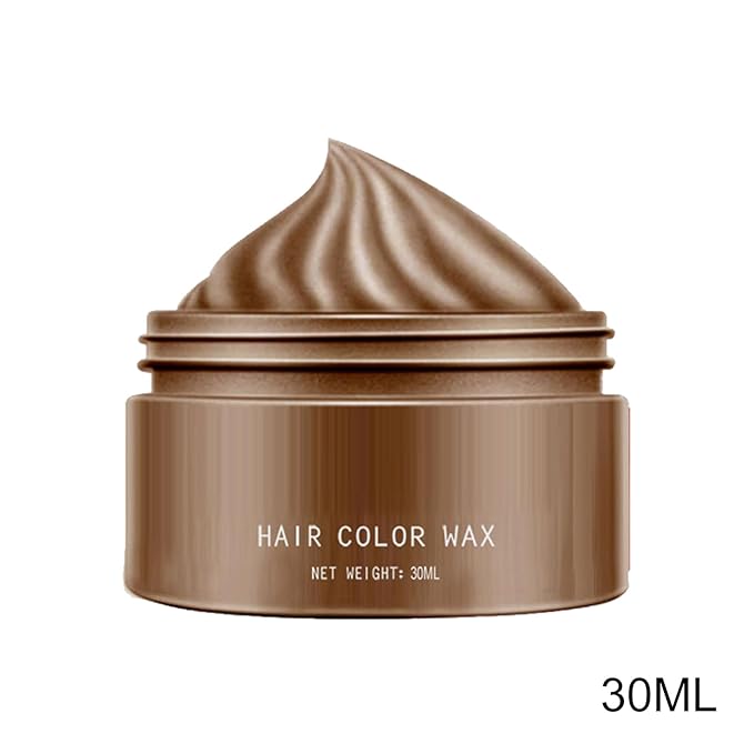 Hair Color Wax - 30ml Temporary Washable Hair Dye, Style and Color Easily for Women Men Teens and Kids, Styling Cream for Parties Cosplay Halloween, Vibrant Fun Colors Easy to Apply Wash