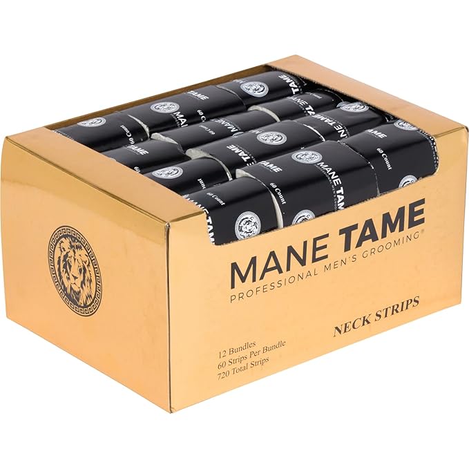 MANE TAME Professional Extra Long Neck Strip Master Case - 4 Boxes