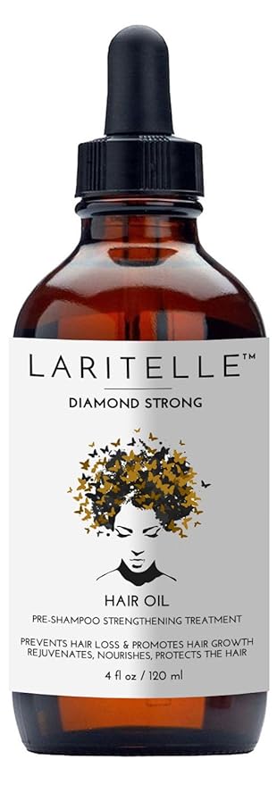 Laritelle Organic Hair Loss Prevention for Men & Women 4 oz | Prevents Hair Shedding, Promotes New Healthy Hair Growth & Scalp Health | Rosemary, Lemongrass, Ginger & Cedarwood | GMO-free. Vegan