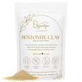 Bentonite Clay Powder For Face, Body & Hair, Deep Pore Cleansing & Detox, Indian Healing Calcium & Sodium Clay, For Masks & Bath 8 oz (227g)