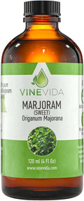 VINEVIDA Marjoram Essential Oil 4 oz - Undiluted Candle Oil Scent - DIY Candle Scents for Candlemaking - Bulk Essential Oil for Soap Making Safe for Skin