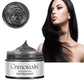 Hair Wax Color,Temporary Hair Dye Wax Natural Instant Hairstyle Cream (Black, 4.23 ounce)
