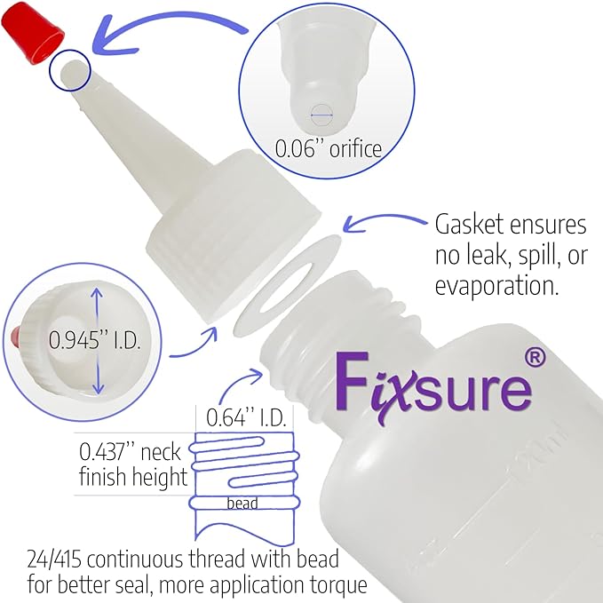 Plastic Squeeze Bottles with Red Tip Cap, 4 Oz Squirt Bottle For Ketchup, BBQ, Sauces, Syrup, Condiments, Oil, Pancake, Cookie Decorating, Dressings, Travel, Camping, Lab, Arts and Crafts (1)