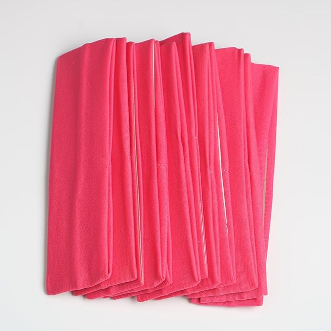 Headbands for Women,12PCS,Soft Stretch Elastic Yoga Sport Headbands