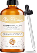 Ola Prima Frankincense Essential Oil 4oz – Frankincense Therapeutic Essential Oil 4 Fluid Ounces