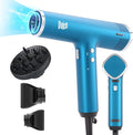 Quico Hair Blow Dryer, 1875W High-Speed BLDC 7X Faster 110000 RPM Quiet Hair Dryer with Diffuser, 2 Billion Negative Ionic Salon Dryer, Adjustable Temp & Speed, Hair Dryer for Women Home Travel Gift