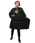 FRAMAR Professional Hair Cutting Cape – Hair Cutting Capes For Adults, Salon Cape For Hair Cutting, Capa De Peluqueria Professional, Barber Capes, Haircutting Capes For Adults – Rubberized Collar